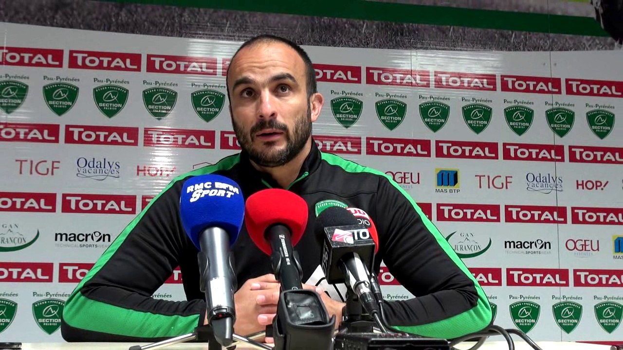 Fred Manca après Section Paloise - Castres : "Le match était stressant"