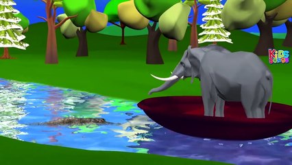 Dinosaurs Vs Lion Gorilla Elephant Finger Family Nursery Rhymes & Cartoon Short Movies For