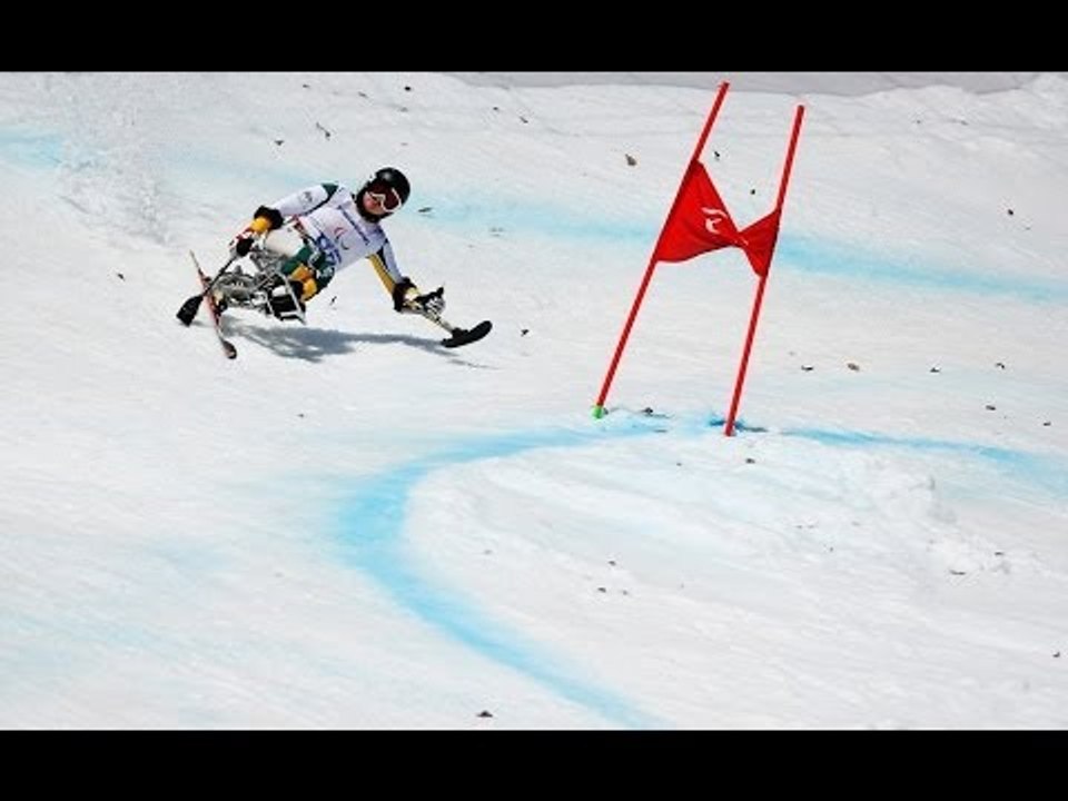 Victoria Pendergast (1st run) | Women's giant slalom sitting| Alpine skiing | Sochi 2014 Paralympics
