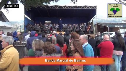 Banda Marcial de Bairros na XV prova de vinhos e petiscos de Bairros