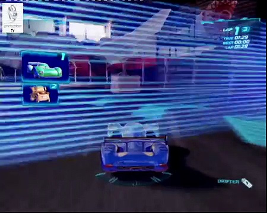 Тачки 2 Игра Карлы Велозо ВПП Тур В Дисней Игры Автомобиля – Англ