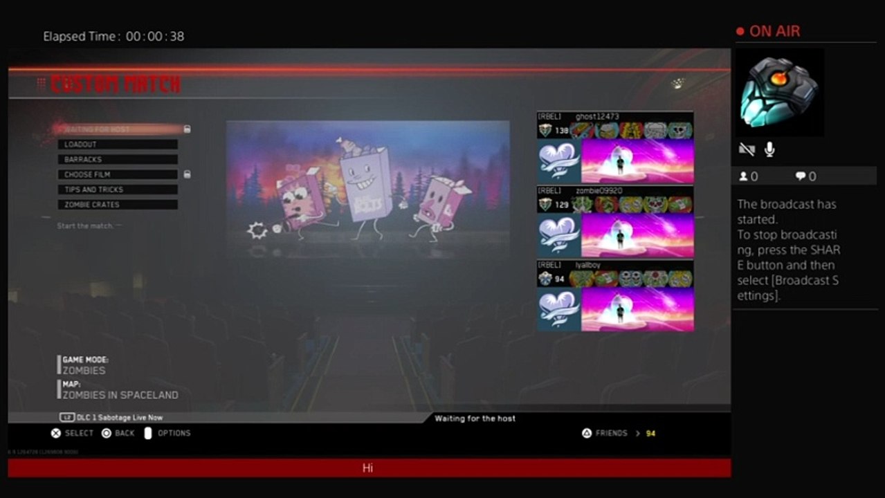 Call of duty infinite warfare zombie easter egg attempt (33)