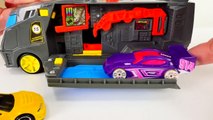 TRAIN SChtning McQueen - Toy Cars & Toy Trains Videos for