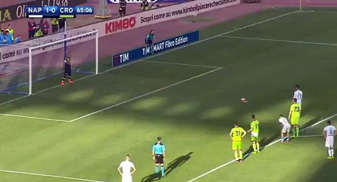 Mertens D. (Penalty) Goal HD - Napoli 2-0 Crotone 12.03.2017