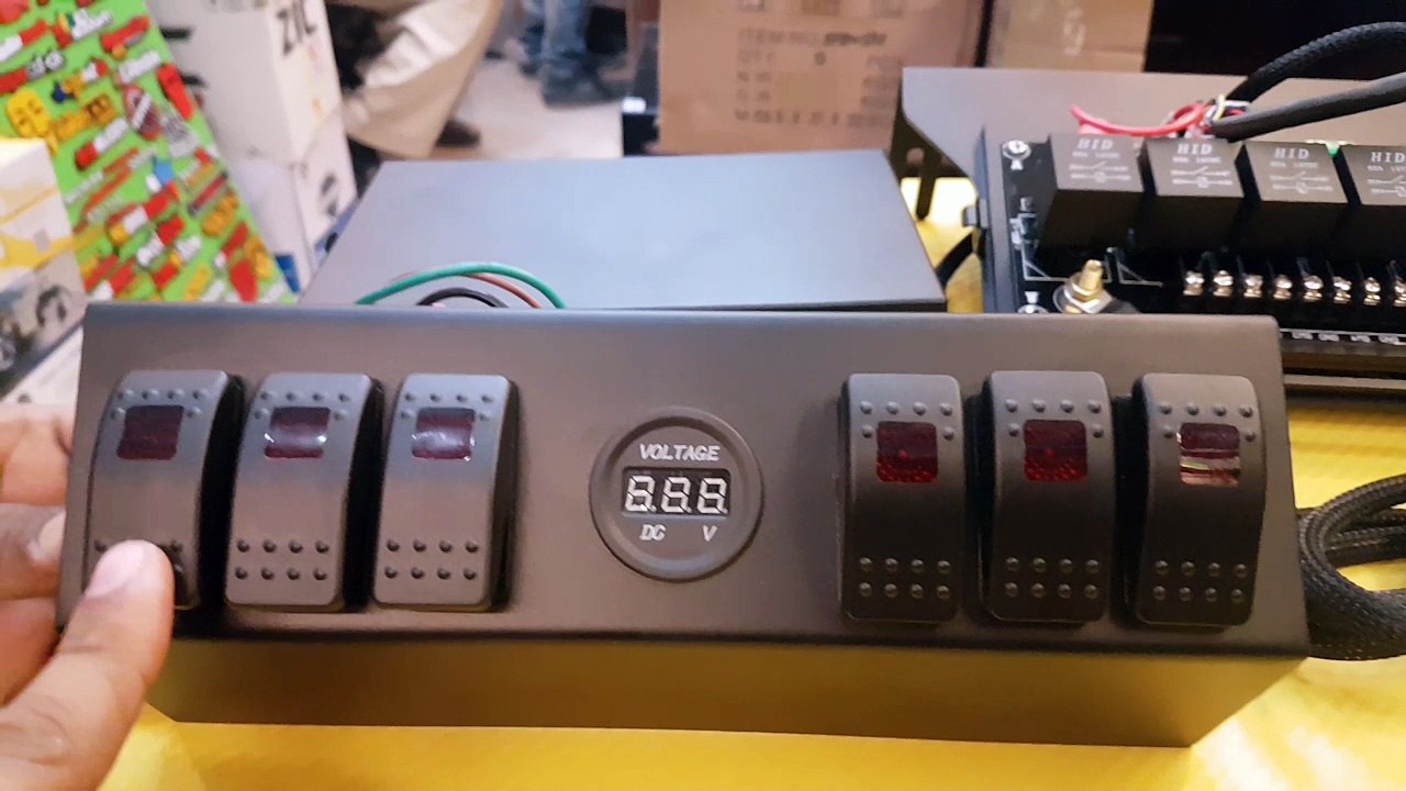UNIVERSAL JEEP SWITCH KIT SET