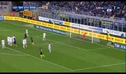 Ever Banega Goal HD - Inter 7-1 Atalanta  - 12.03.2017