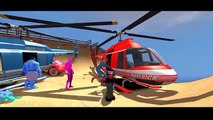 HULK COLORS EPIC HELICOPTER PARTY Fun Superhero Movie & Nursery Rhymes Animated Children S