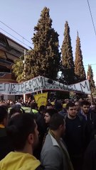 Το συλλαλητήριο της ΑΕΚ