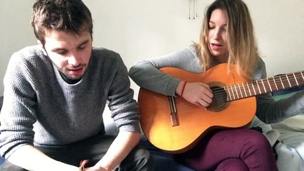 brother'n'sister over my shoulder