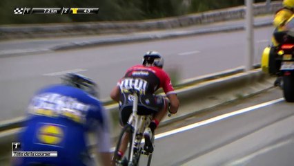 Contador dans la descente / Contador in the downhill - Étape 8 (Nice / Nice) - Paris-Nice 2017