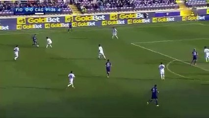 Nikola Kalinic Fantastic Goal HD - Fiorentina 1-0 Cagliari - Serie A - 12.03.2017