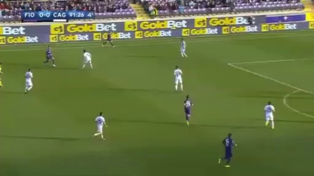 1-0 Nikola Kalinic Amazing Goal HD - Fiorentina vs Cagliari - Serie A - 12.03.2017
