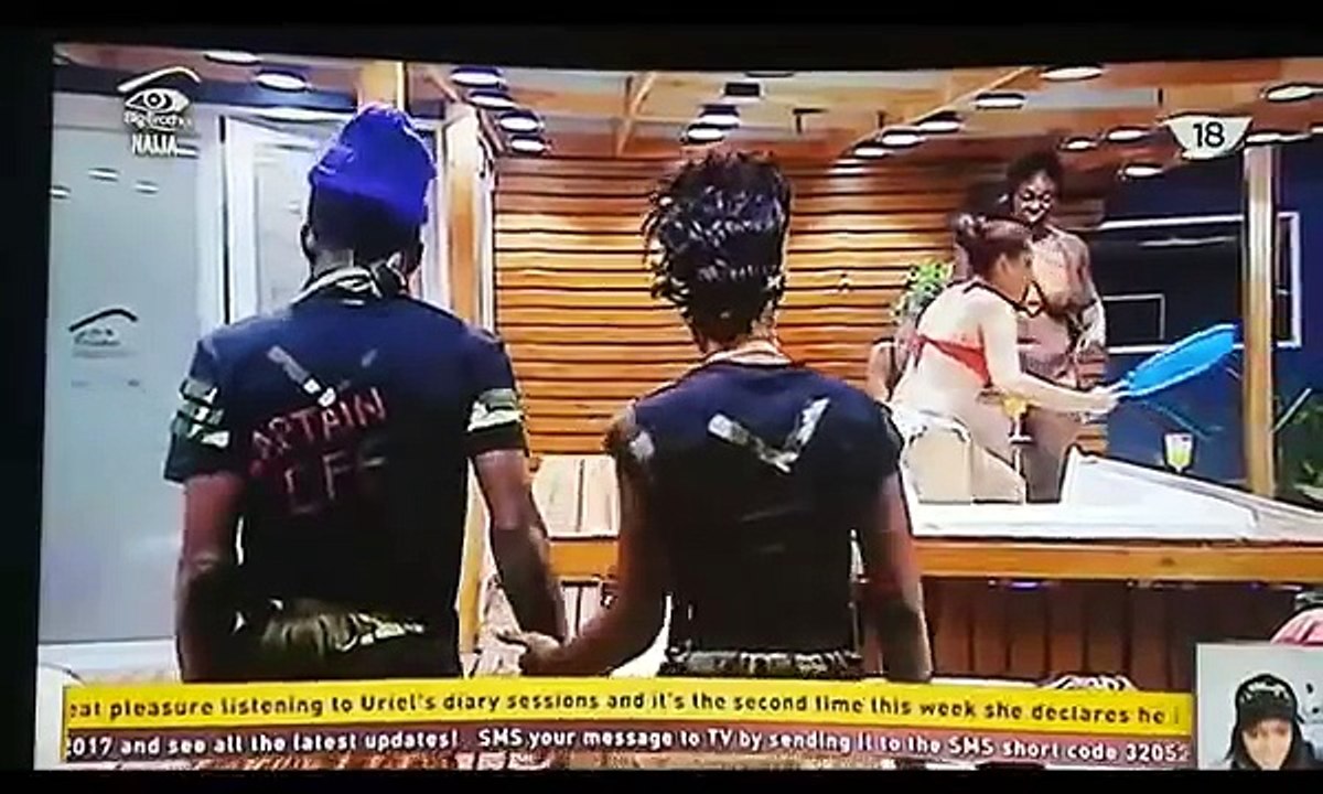 big brother naija 2017, uriel in her  graces the jacuzzi play