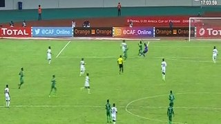 Finale Can U20 – Sénégal-Zambie : le deuzieme but des zambiens  (0-2)