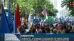 Trabajadores argentinos marchan contra políticas del gobierno macrista