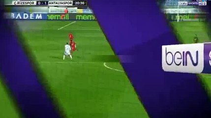 Deniz Kadah Goal - Rizespor	0-1	Antalyaspor 12.03.2017