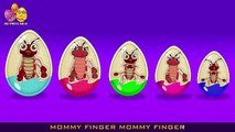 Cockroach Surprise Egg |Surprise Eggs Finger Family| Surprise Eggs Toys Cockroach