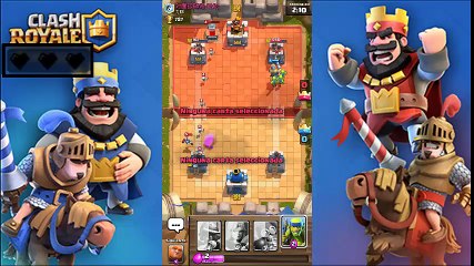 Partidas Clash royal- Cuenta nivel 1