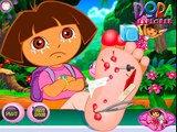 Dora se hace Daño, Dora la Lesión en el Pie de Dora la exploradora juegos para niños