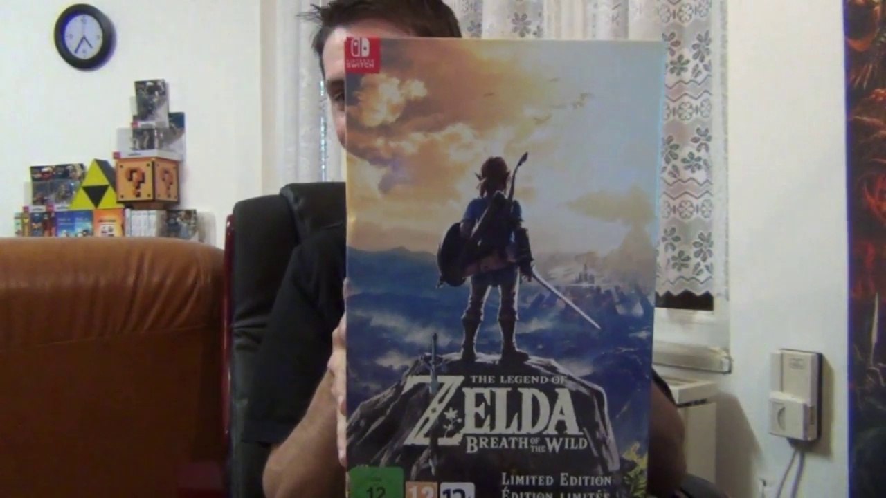 Unboxing Zelda breath of the wild édition limitée