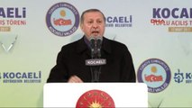 Kocaeli Cumhurbaşkanı Erdoğan Toplu Açılış Töreninde Konuştu -4