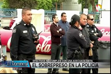 Preocupación por policías con obesidad en varios países de Latinoamérica