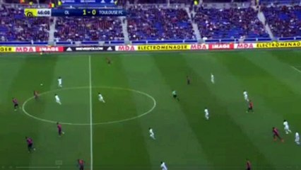 Cornet  Goal - Lyon vs Toulouse 2-0 12.03.2017 (HD)
