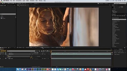 After Effects Tutorial - Adjust Exposure On A Moving Face
