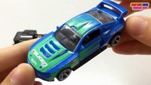 Tomica Hot Wheels Toy 12 Ford Mustang Vs Steam Locomotive Kids Cars Toys Videos HD Collect
