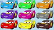 Learning Colors with Street Vehicles Lightning McQueen - Coloured Cars - Learn Colors in E