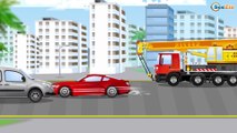 Learn to drive by car around the city! Cars Cartoons for children - The Truck and Dump Truck