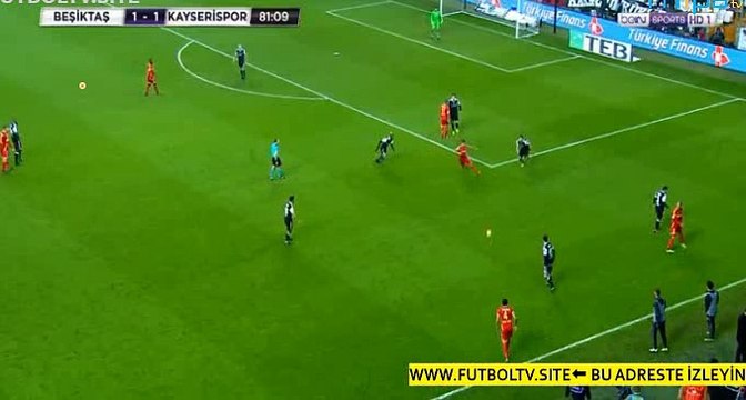 Andreas Beck (Own goal) - Besiktas	1-2	Kayserispor 12.03.2017