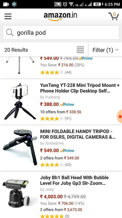 Yunteng Yt 228 Mini Tripod Full Specification and Reviews