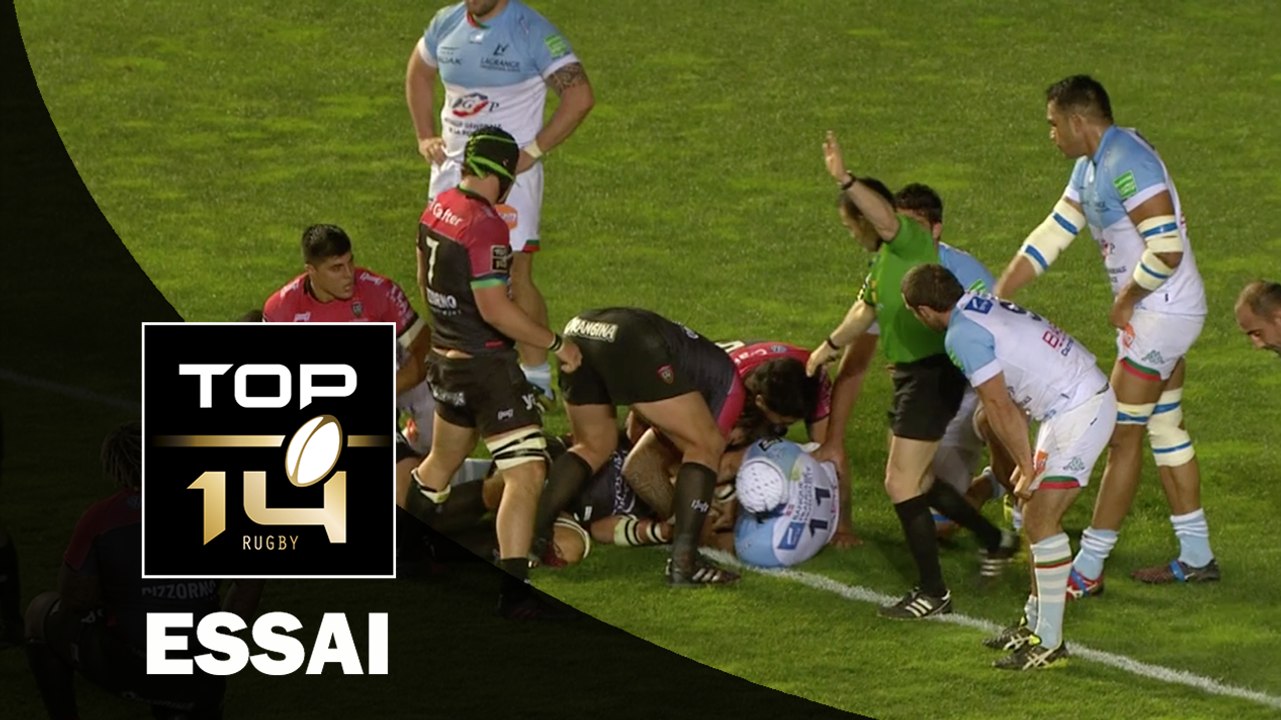 TOP 14 ‐ Essai 1 Juanne SMITH (RCT) – Toulon-Bayonne – J20 – Saison 2016/2017