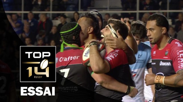 TOP 14 ‐ Essai Juan Martin FERNANDEZ LOBBE (RCT) – Toulon-Bayonne – J20 – Saison 2016/2017