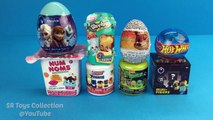 HUGE Popcorn Surprise Bucket Toys Finding Dory Frozen Elsa TMNT Ninja Turtles Kinder Playt