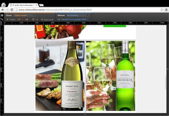 Email Marketing Responsivo para a Vinhos Online