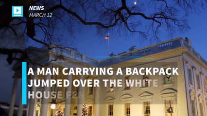 Intruder faces 10-year sentence for jumping White House fence