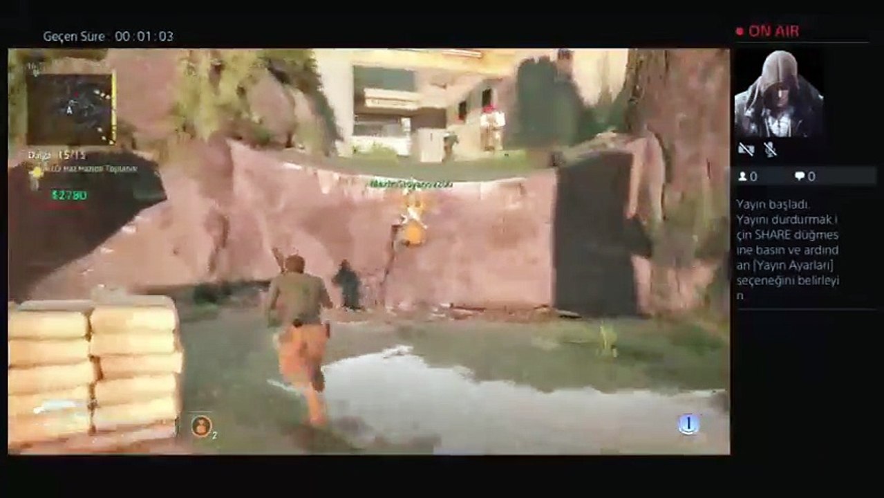 Uncharted 4 canli yayini (3)