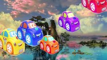 Mega Gummy bear colors cars toys finger family nursery rhymes for children | Gummy bear to