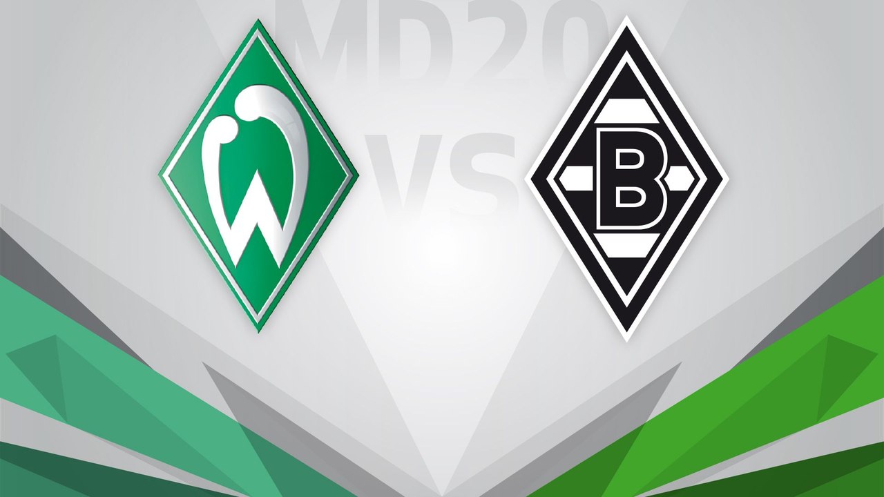 20tes Liga Werder Bremen - Gladbach