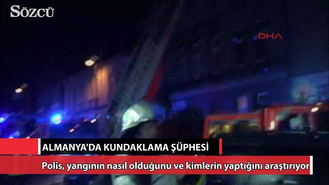 Almanya’da Türk ailenin evine kundaklama iddiası