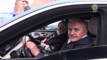 Başbakan Yıldırım, Gemlik-Bursa Otoyolundan Makam Aracı ile Geçti