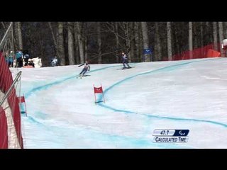 Millie Knight (1st run)| Women's giant slalom visually impaired | Alpine skiing | Sochi 2014