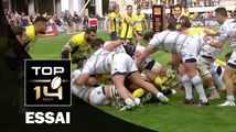 TOP 14 ‐ Essai Bismarck DU PLESSIS (MHR) – Clermont-Montpellier – J20 – Saison 2016/2017