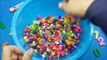 Hidden Mixed Color Numbers Learning 1-2-3 KINDER - Surprise Eggs and Play Doh
