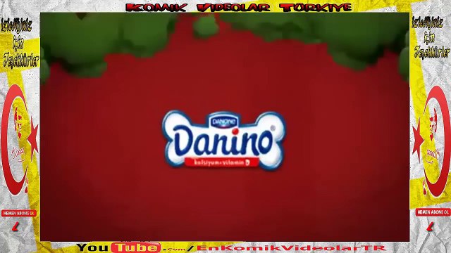 Danino Hayvanlar Alemi Çocukların Sevdiği Reklamlar Komik Video