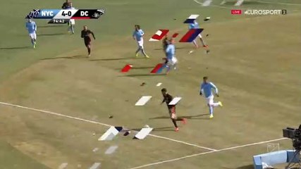 David Villa Goal HD - New York City-4-0-DC United 12.03.2017