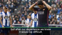 Barca failed to recover from Champions League high - Enrique