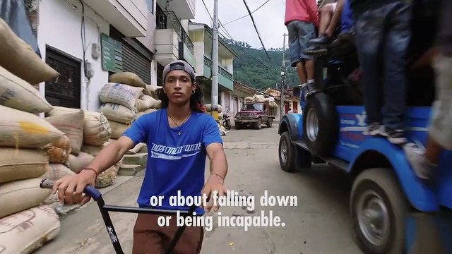 Un rider unijambiste dévoile son histoire et donne une belle leçon de courage